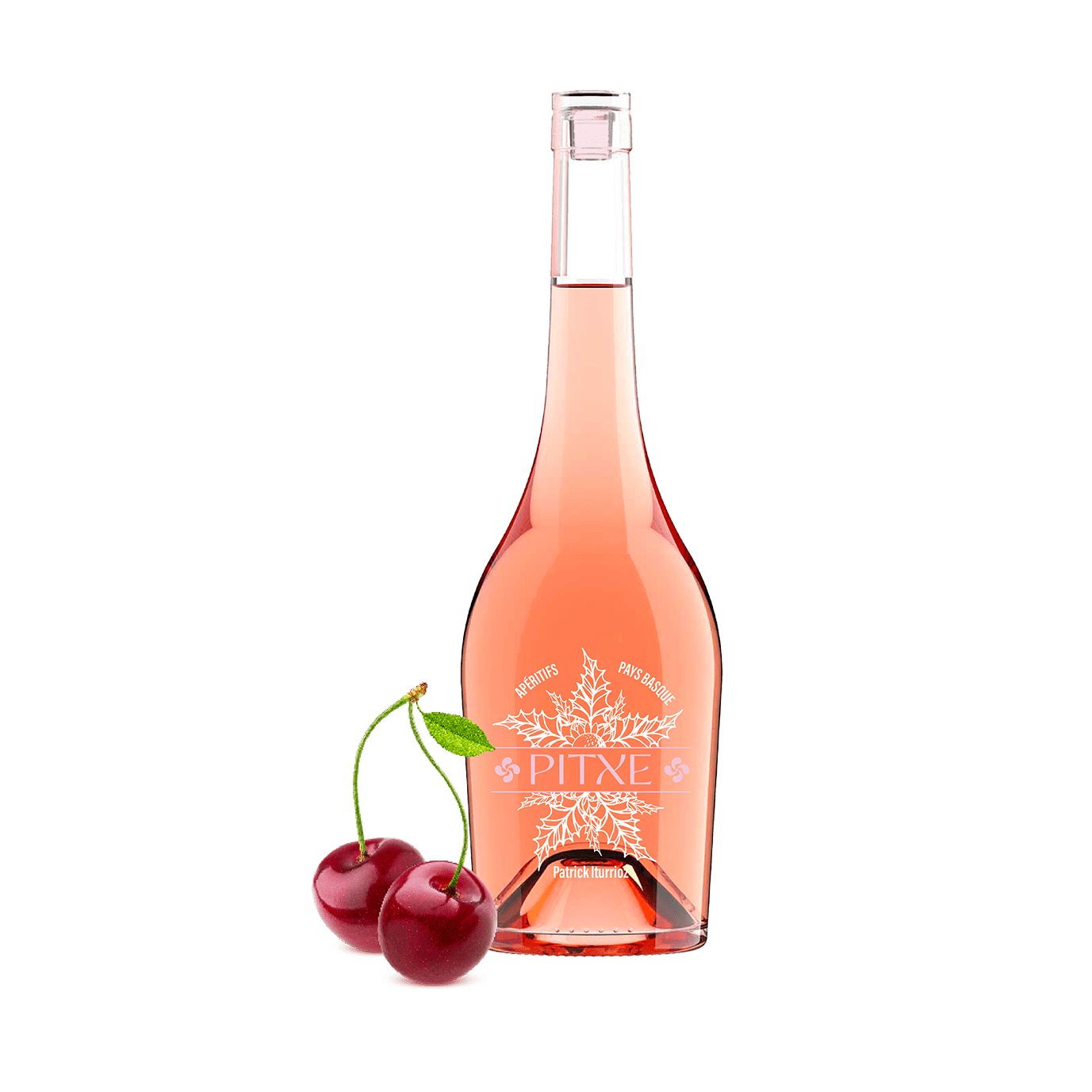 Pitxe rose 75cl Carré